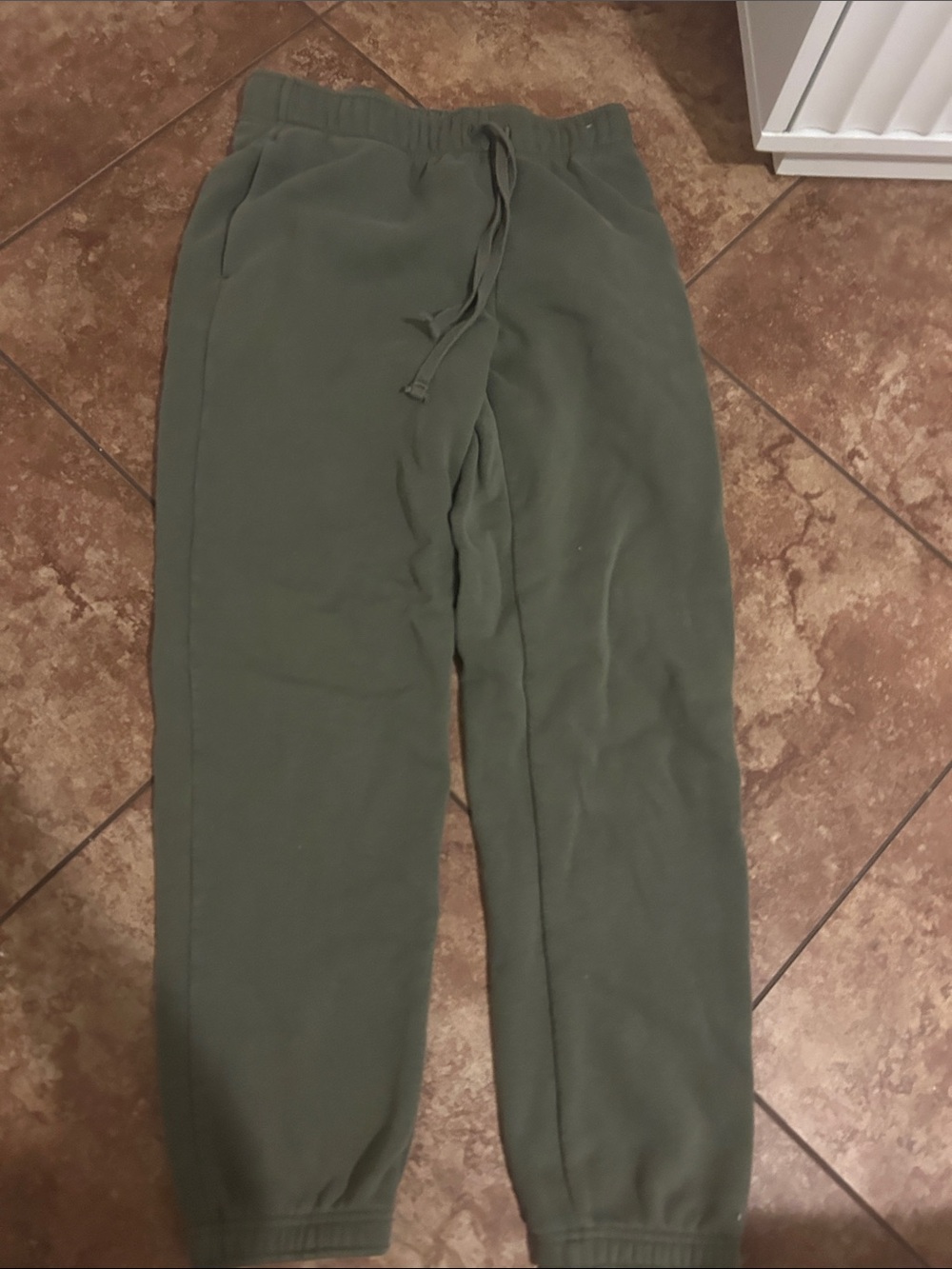 Men's or Women’s Olive Drawstring Jogger Pants